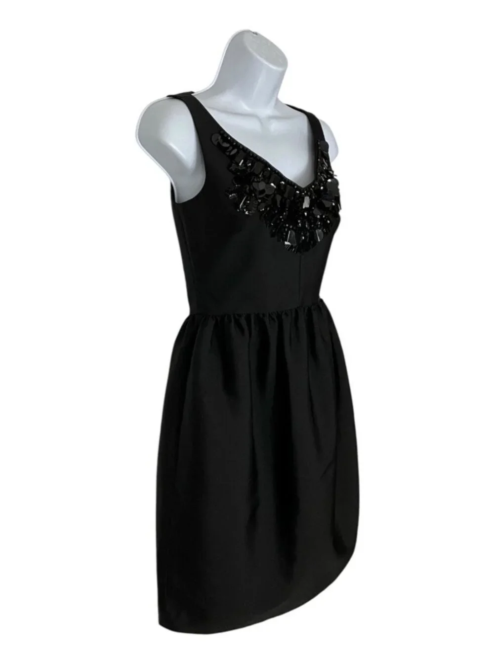 Kate Spade Embellished Cupcake Dress 0 Black Mini